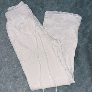 White Beach Pants